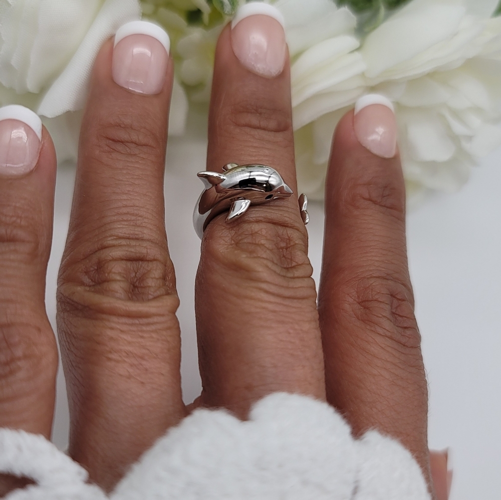 🥰 ADJUSTABLE DOLPHIN RING - Picture 11 of 16